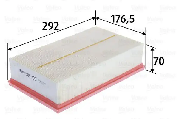 VALEO 585420 Hava Filtresi resmi