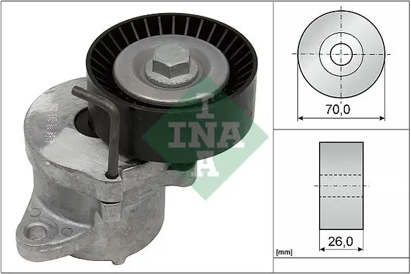INA 534043910 Kayış Gergi Kütüğü 55562864 resmi