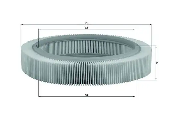MAHLE LX209 Hava Filtresi resmi