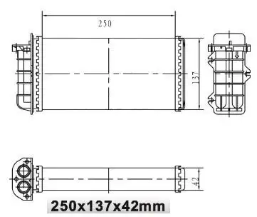 MGA 81102 Kalorifer Radyatörü 46721967 resmi