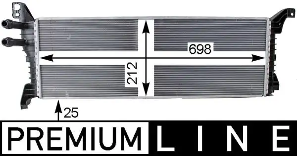 MAHLE CIR9000P Turbo Radyatörü 7E0121212A resmi
