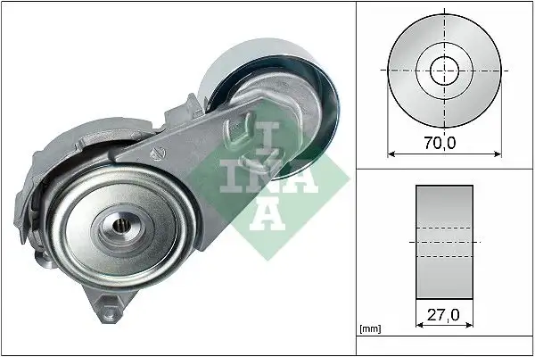 INA 534040810 Kayış Gergi Kütüğü resmi