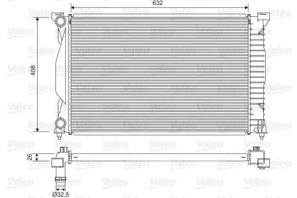 VALEO 734269 Radyatör resmi