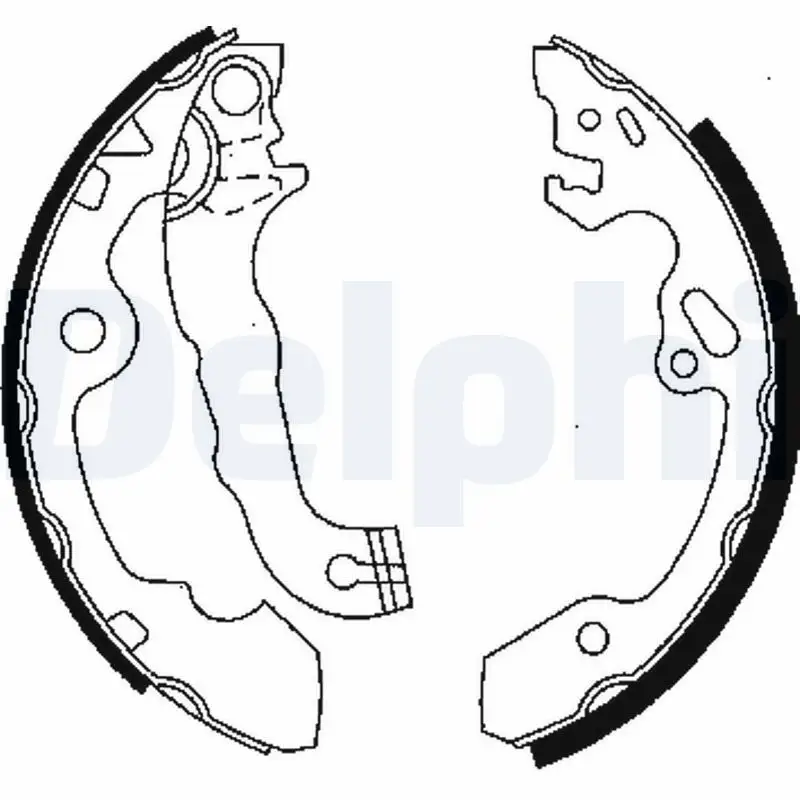 DELPHI LS1850 Arka Fren Balatası resmi