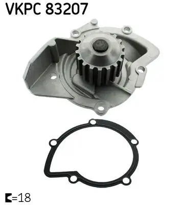 SKF VKPC83207 Devirdaim resmi