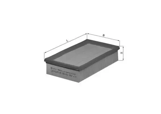 MAHLE LX105 Hava Filtresi resmi