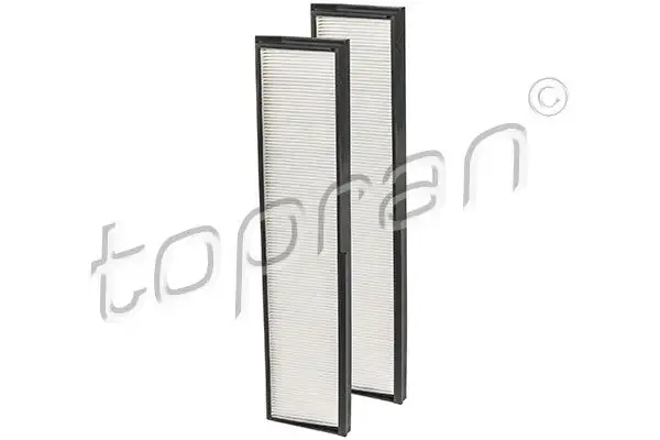 TOPRAN 400207001 Polen Filtresi (Karbonlu) A1248350047 resmi