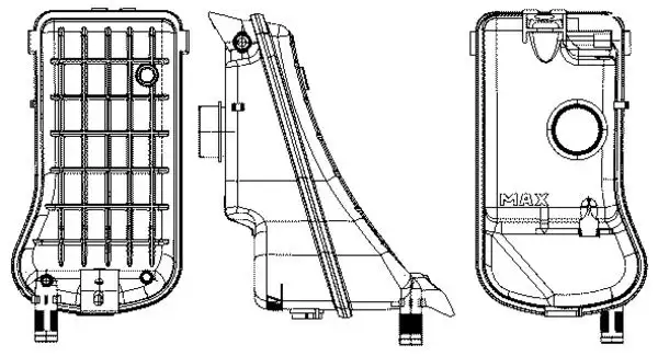 MAHLE CRT15000S Yedek Su Deposu 1323CE resmi