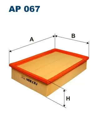 FILTRON AP067 Hava Filtresi resmi