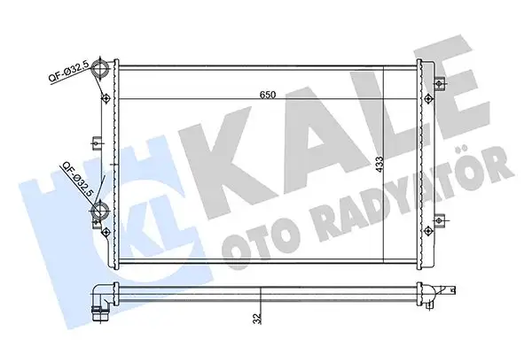 KALE 356985 Radyatör resmi