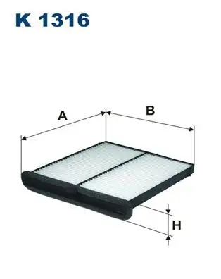 FILTRON K1316 Polen Filtresi KD4561J6X9A resmi