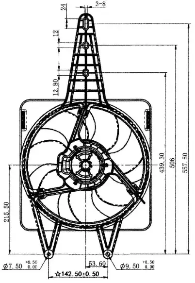 ORIS FFI15300R Fan Motoru 69402249 resmi