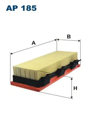 FILTRON AP185 Hava Filtresi 7701044101 resmi