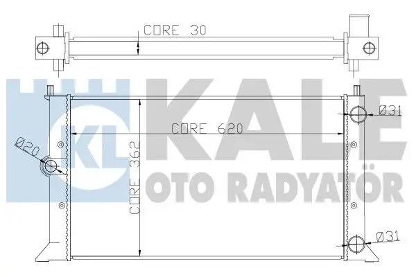 KALE 342225 Radyatör resmi