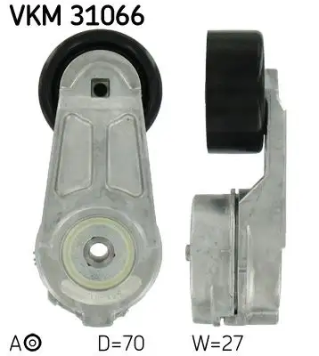 SKF VKM31066 Kayış Gergi Kütüğü 062145299A resmi