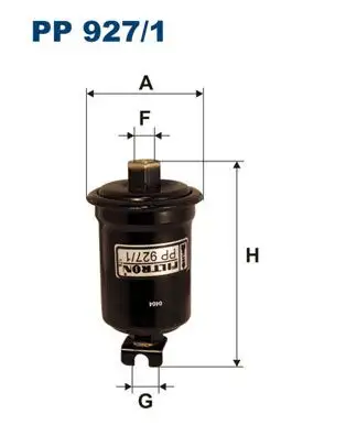 FILTRON PP927/1 Yakıt Filtresi resmi