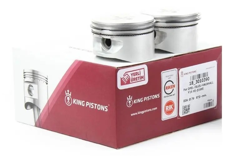 KING PISTONS RE12270025M Motor Segmanı resmi