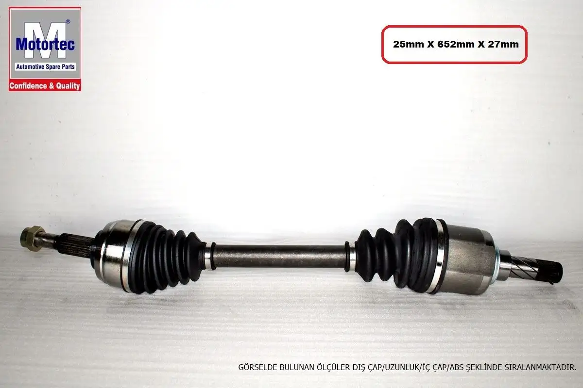 MOTORTEC RNT0680 Ön Aks (Sol) 391017275R resmi