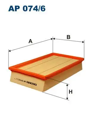 FILTRON AP074/6 Hava Filtresi resmi