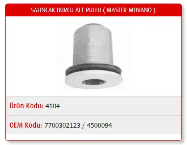 MASTER M4104 Salıncak Burcu 7700302440 resmi