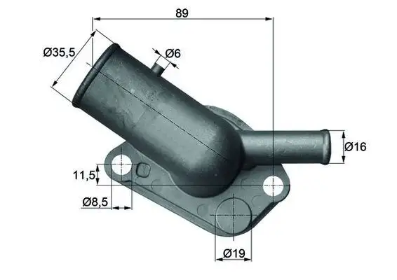 MAHLE TI6487D Termostat resmi