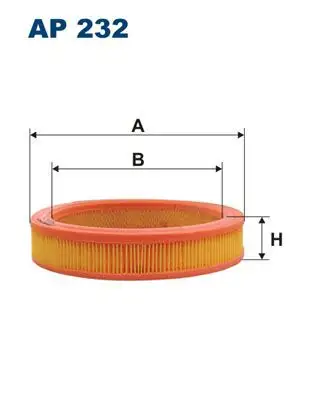FILTRON AR232 Hava Filtresi resmi