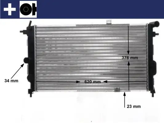 MAHLE CR438000S Radyatör resmi
