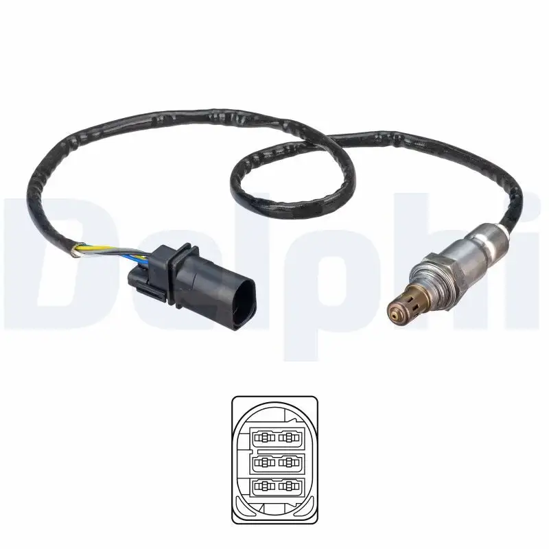 DELPHI ES21303-12B1 Oksijen Sensörü 855546 resmi
