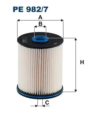 FILTRON PE982/7 Yakıt Filtresi resmi