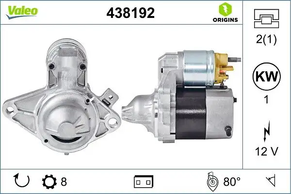 VALEO 438192 Marş Motoru resmi