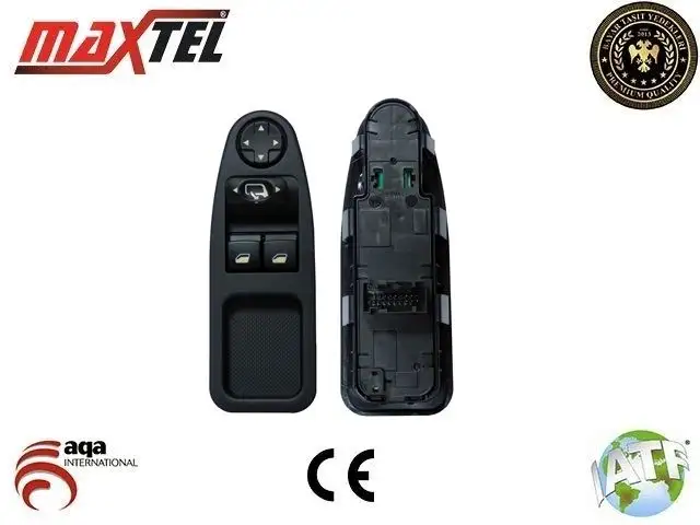 MAXTEL 18211041 Cam Açma Butonu (Ön Sol) 6554ZJ resmi