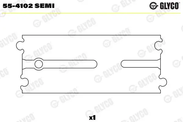 GLYCO 55-4102-SEMI Piston Kol Burcu 9684981410 resmi