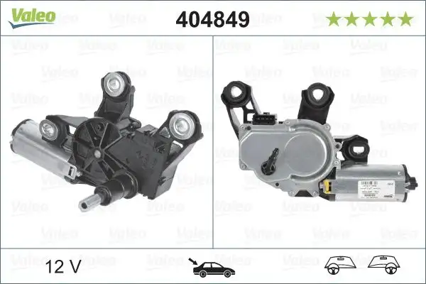 VALEO 404849 Silecek Motoru (Arka) 7M3955711C resmi