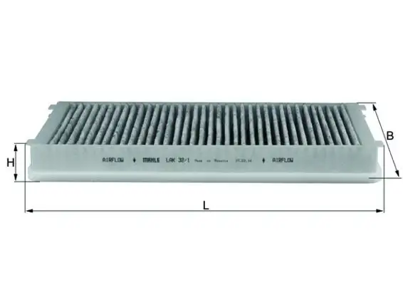 MAHLE LAK32/1 Polen Filtresi (Karbonlu) resmi