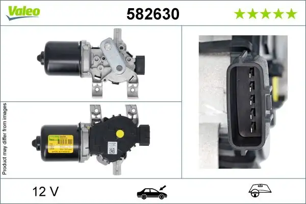 VALEO 582630 Silecek Motoru (Ön) 288100819R resmi