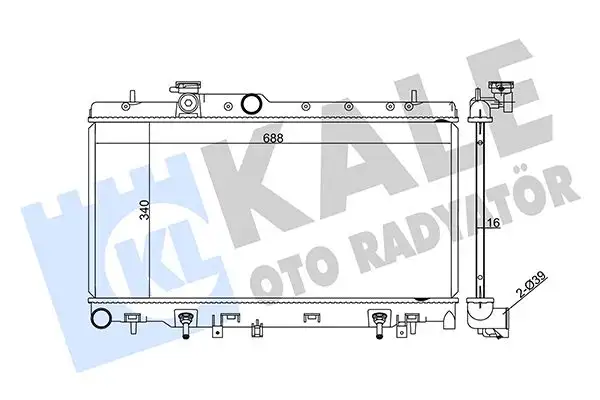 KALE 371500 Radyatör resmi