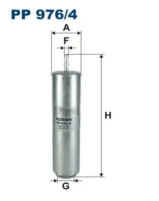 FILTRON PP976/4 Yakıt Filtresi 13328511053 resmi