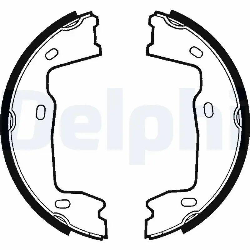 DELPHI LS1381 Arka Fren Balatası resmi