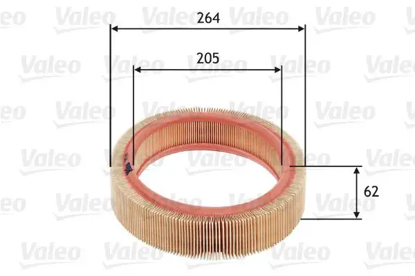 VALEO 585607 Hava Filtresi resmi