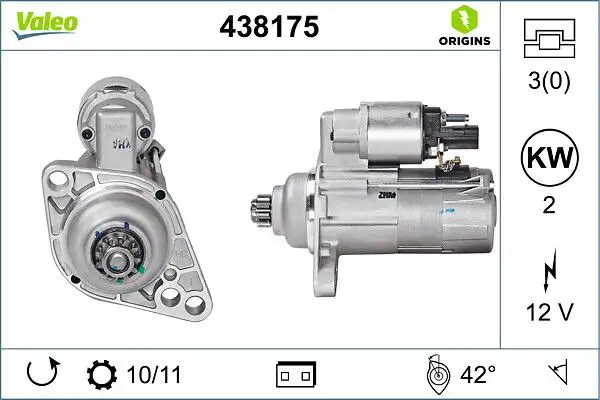 VALEO 438175 Marş Motoru resmi
