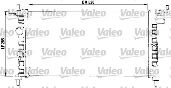 VALEO 731013 Radyatör resmi