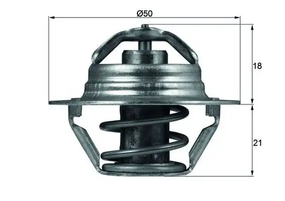 MAHLE TX10089D Termostat resmi