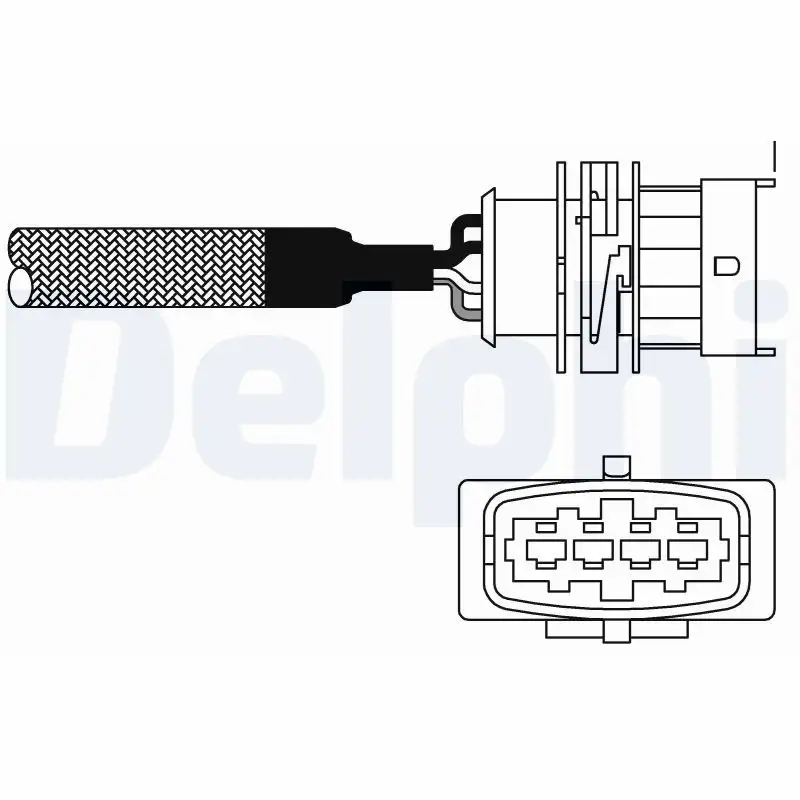 DELPHI ES10982-12B1 Oksijen Sensörü 90530068 resmi