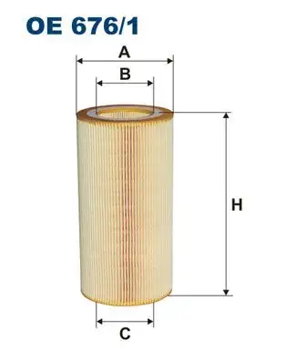 FILTRON OE676/1 Yağ Filtresi 1397765 resmi