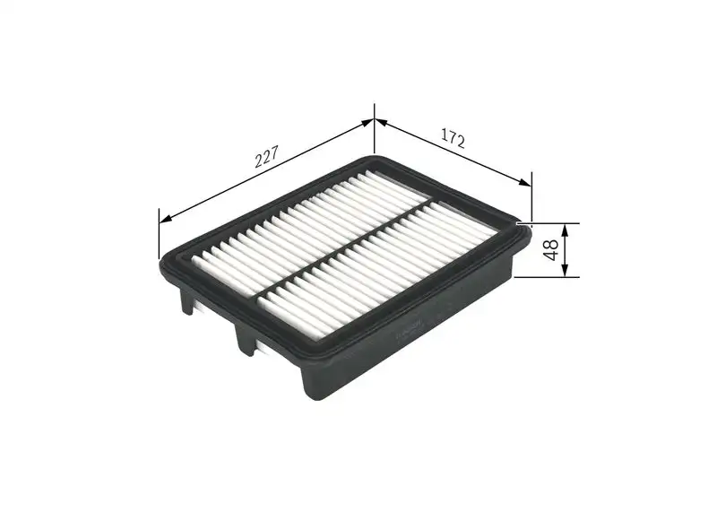 BOSCH F026400457 Hava Filtresi resmi
