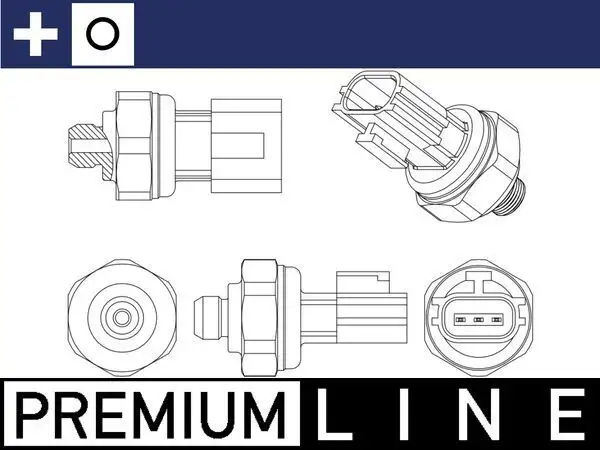 MAHLE ASE8000P Klima Basınç Müşiri resmi