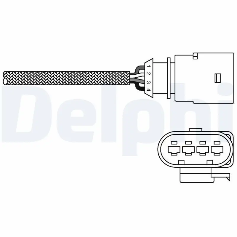 DELPHI ES20289-12B1 Oksijen Sensörü 06A906262BS resmi