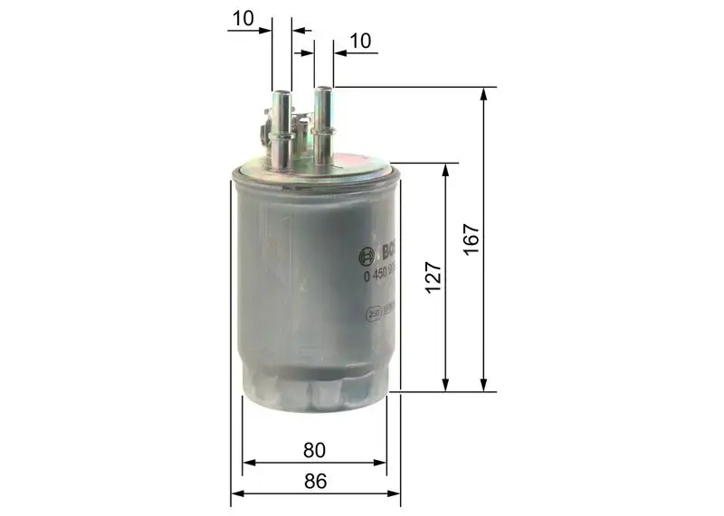 BOSCH 0450906357 Yakıt Filtresi resmi
