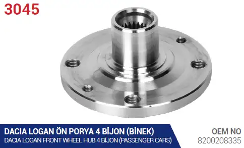 AYK 3045 Ön Poyra 8200208335 resmi