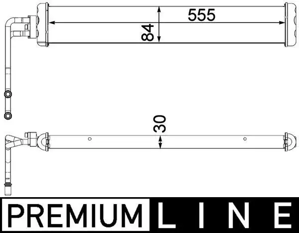 MAHLE CLC99000P Şanzıman Yağ Soğutucu 17212284241 resmi